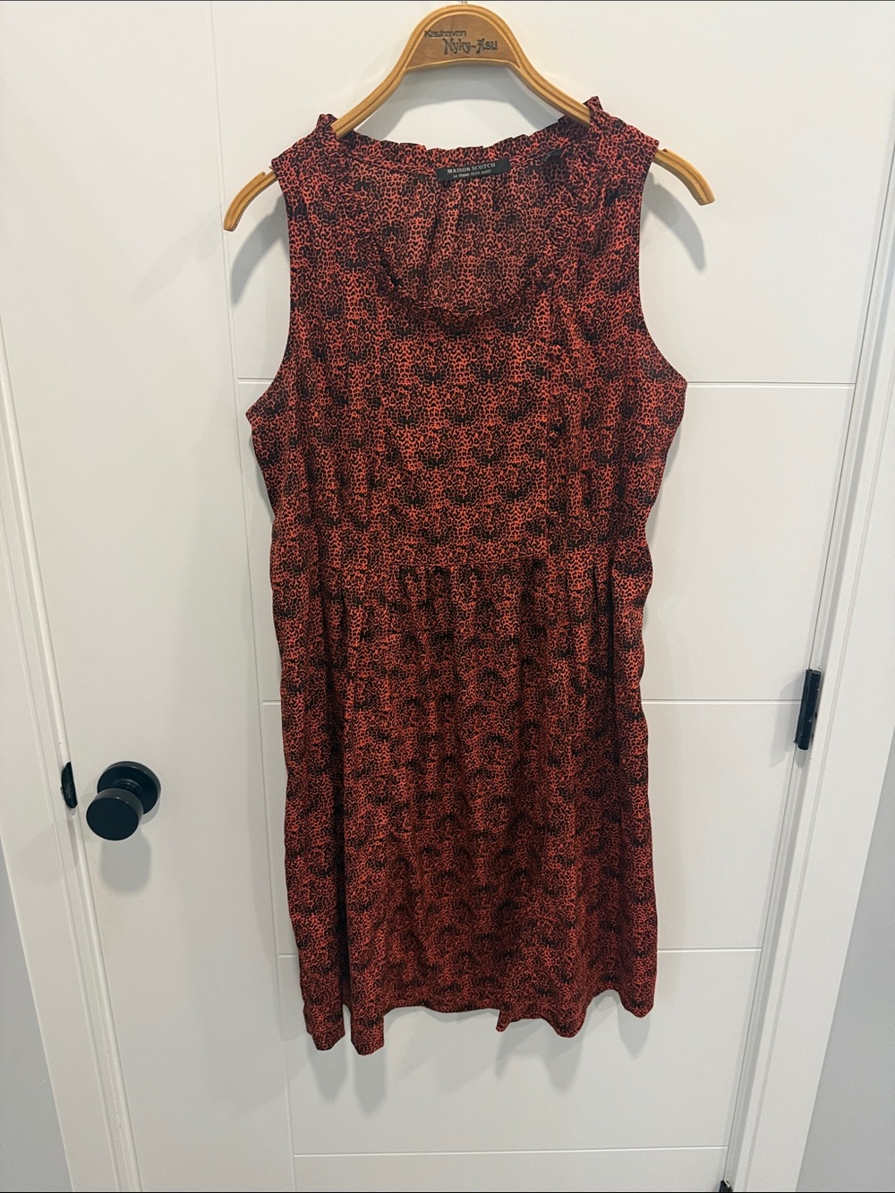 Maison Scotch Printed Sleeveless Dress size 3